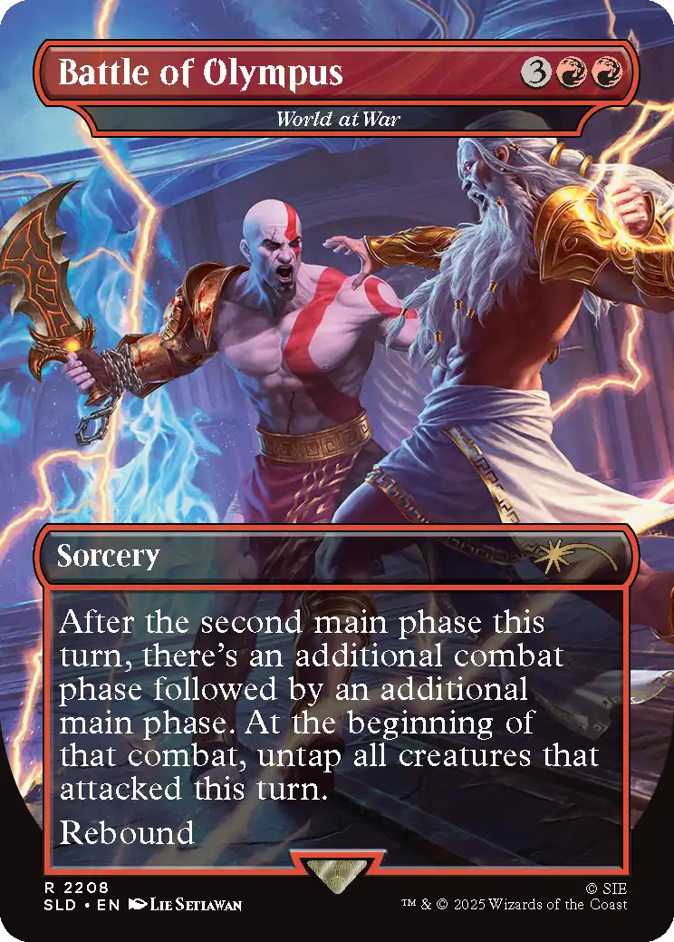 Magic: The Gathering - Secret Lair x God of War: Greek (Non-Foil Magic: The Gathering - Secret Lair x God of War: Greek (Non-Foil