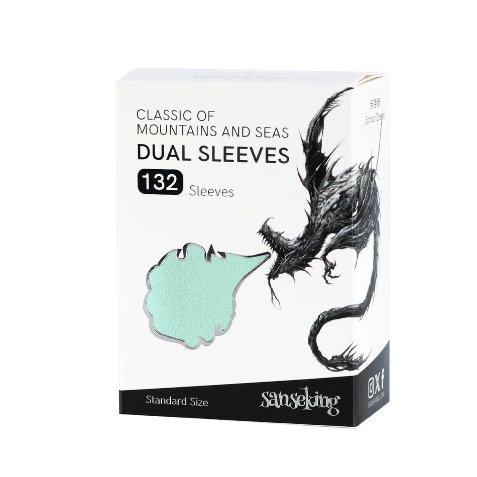 Sanseking - Classic of Mountain and Seas Dual Card Sleeves (132psc) - Sprout Green