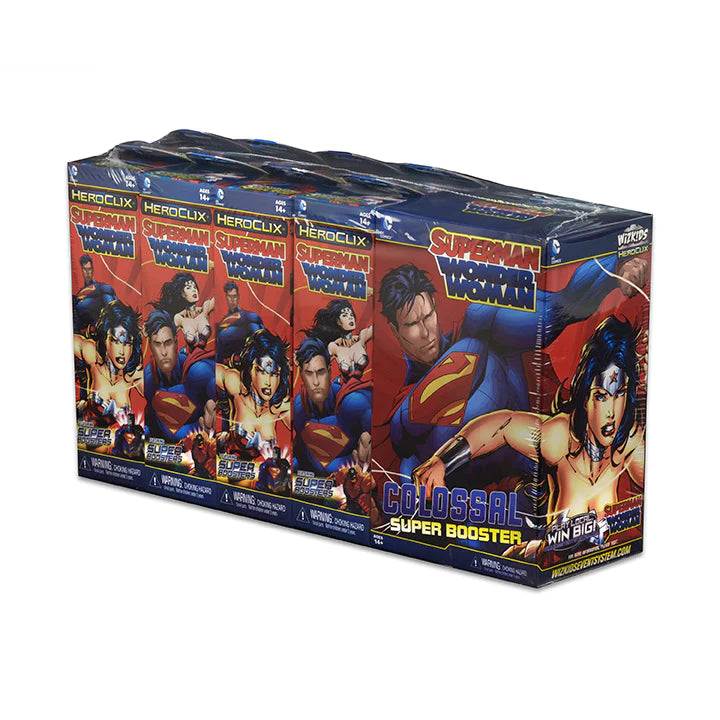 DC Comics HeroClix: Superman Wonder Woman Booster Brick