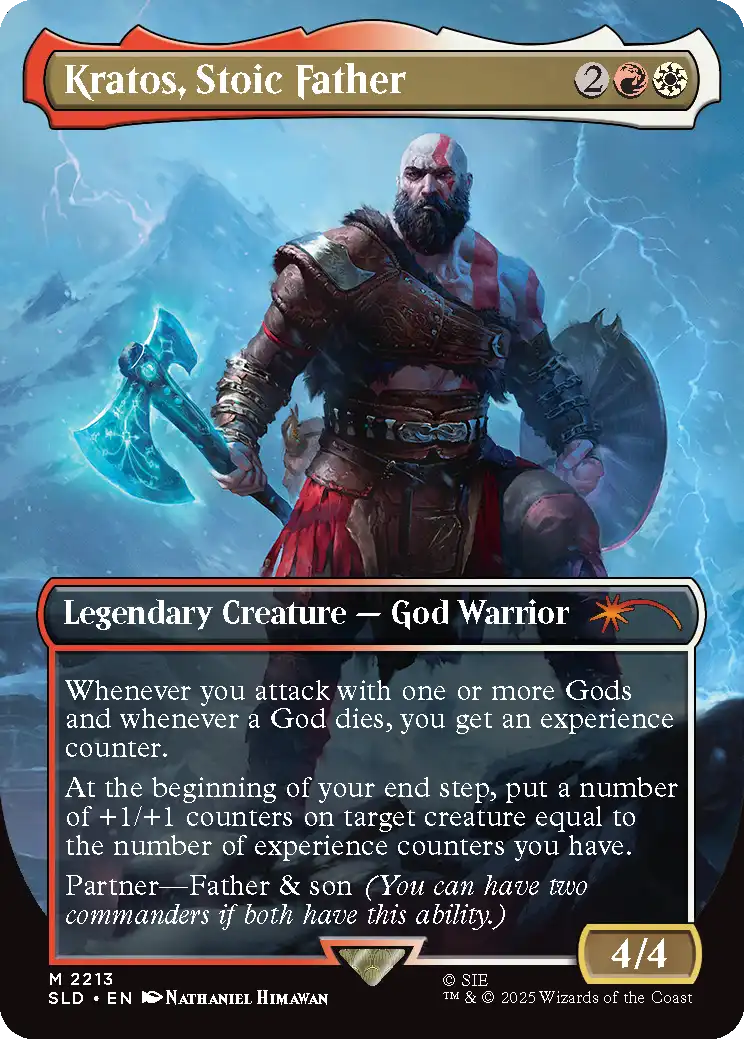 Magic: The Gathering - Secret Lair x God of War: Norse (Non-Foil Magic: The Gathering - Secret Lair x God of War: Norse (Non-Foil