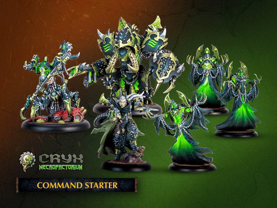 Warmachine: Cryx Necrofactorium Command Starter
