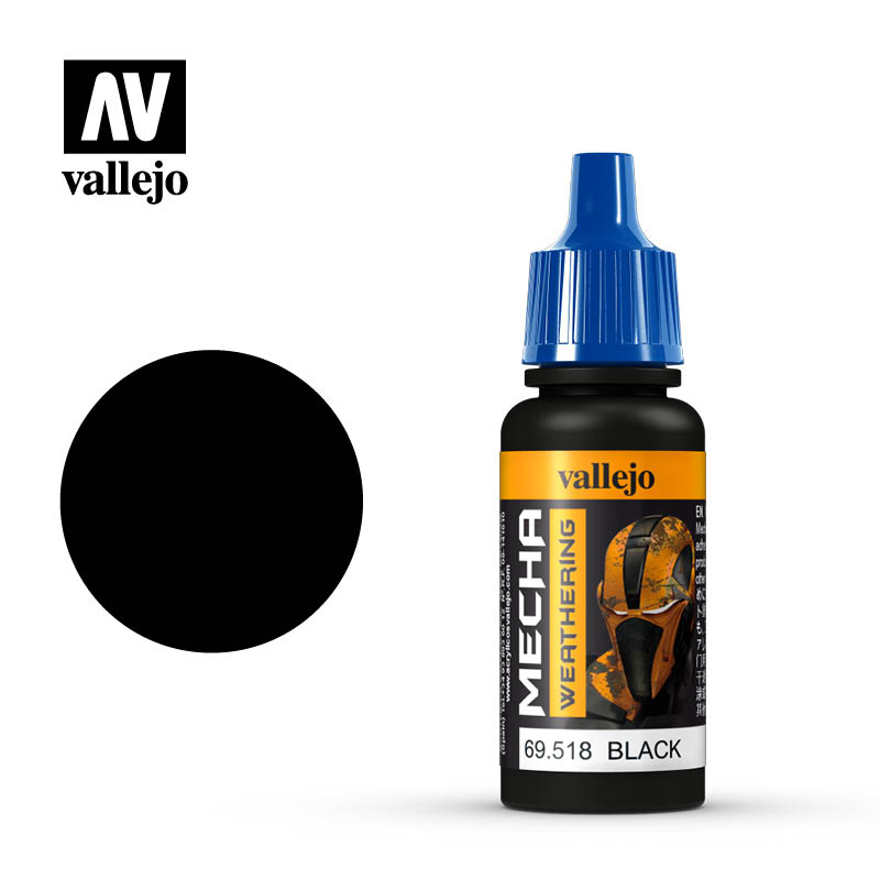 Vallejo - Mecha Color Weathering - Black Wash 17ml