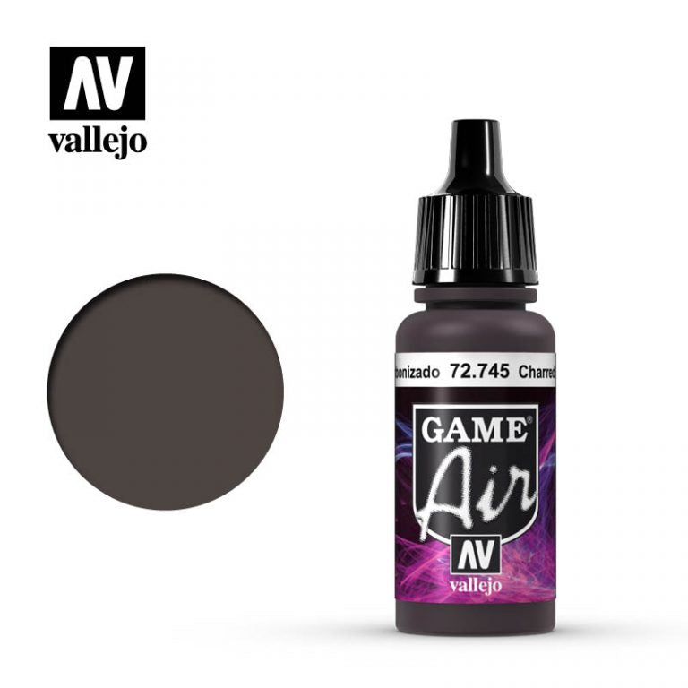 Vallejo - Game Air - Charred Brown 17ml