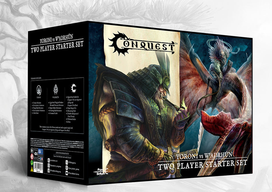 [PRE ORDER] Conquest - Two Player Starter Set - Yoroni vs W’adrhŭn