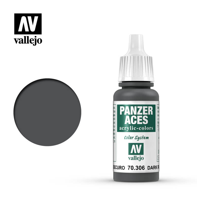 Vallejo - Panzer Aces - Dark Rubber 17ml