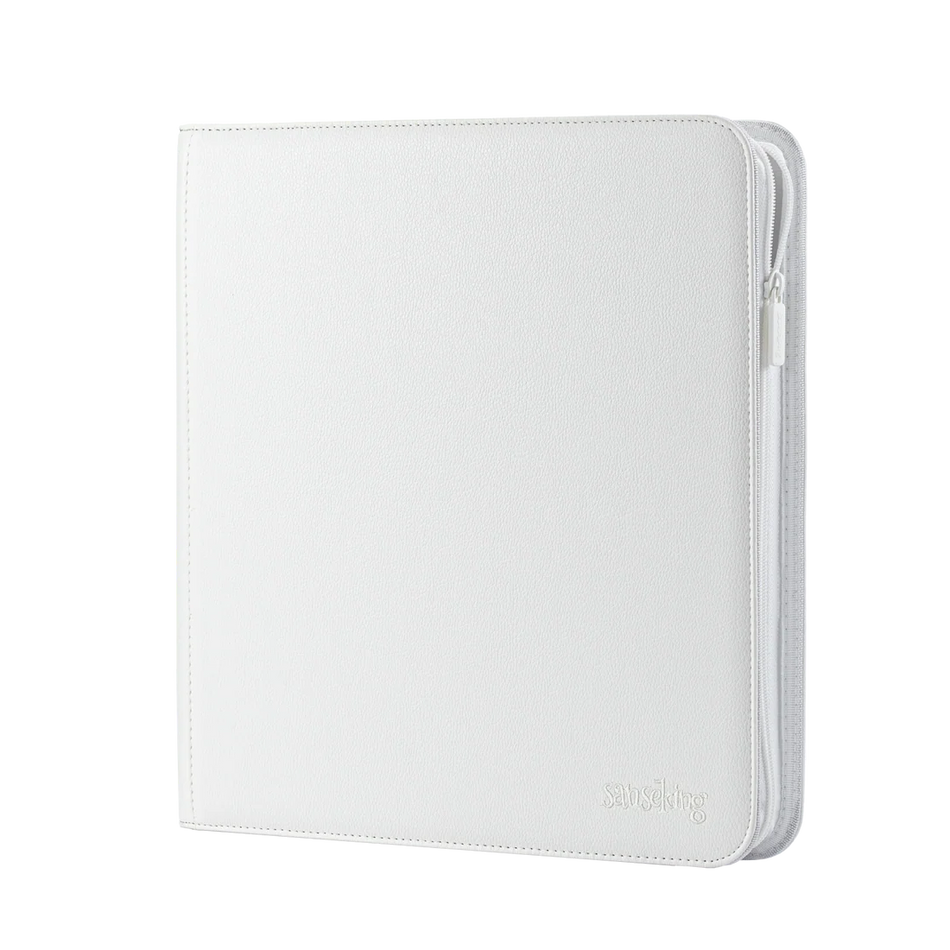 Sanseking - 4-Pocket White Trading Card Binder AXIS-02