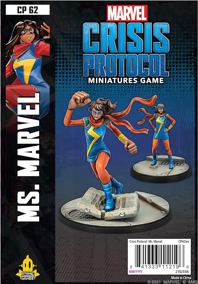 Marvel Crisis Protocol Ms. Marvel Character Pack