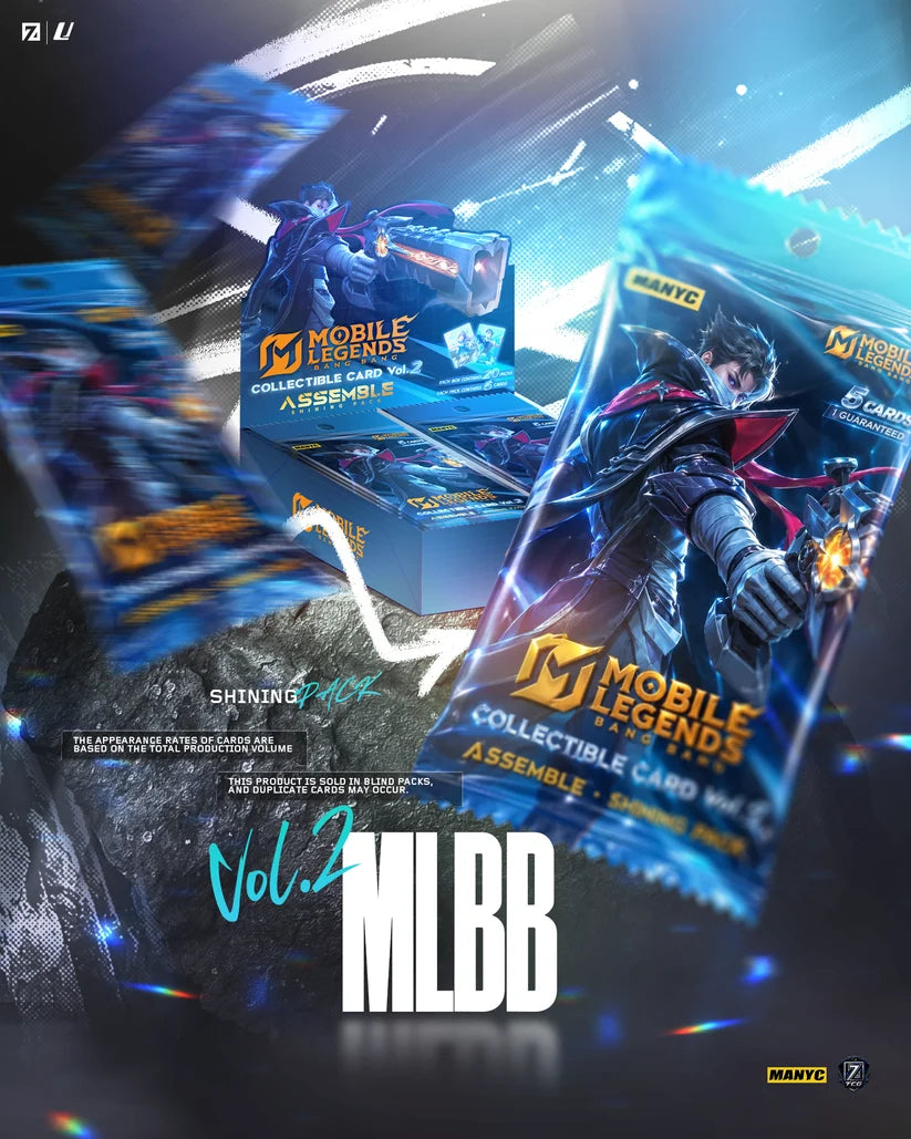 Mobile Legends: Collectible Card VOL.2 (ASSEMBLE) SHINING Box