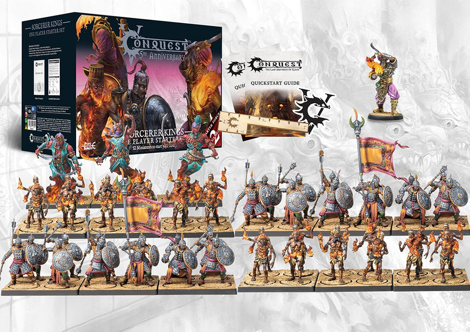 Conquest: 5th Anniversary Sorcerer Kings: One Players starter set