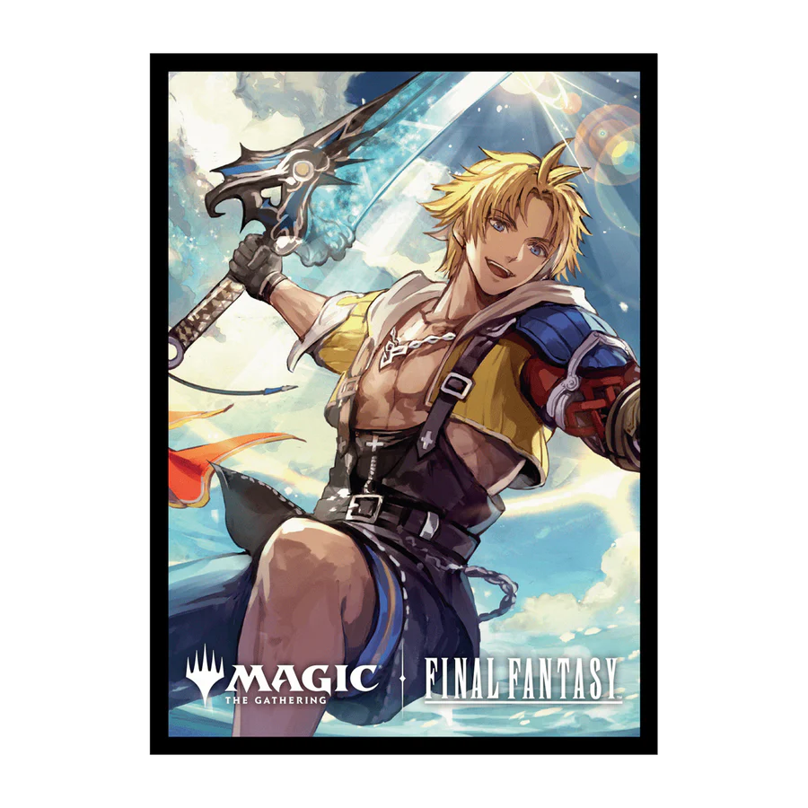 Magic: The Gathering FINAL FANTASY™ Tidus, Yuna's Guardian (Commander) 100ct Deck Protector Sleeves