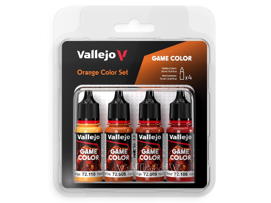 Vallejo - Game Color Paint Set Orange