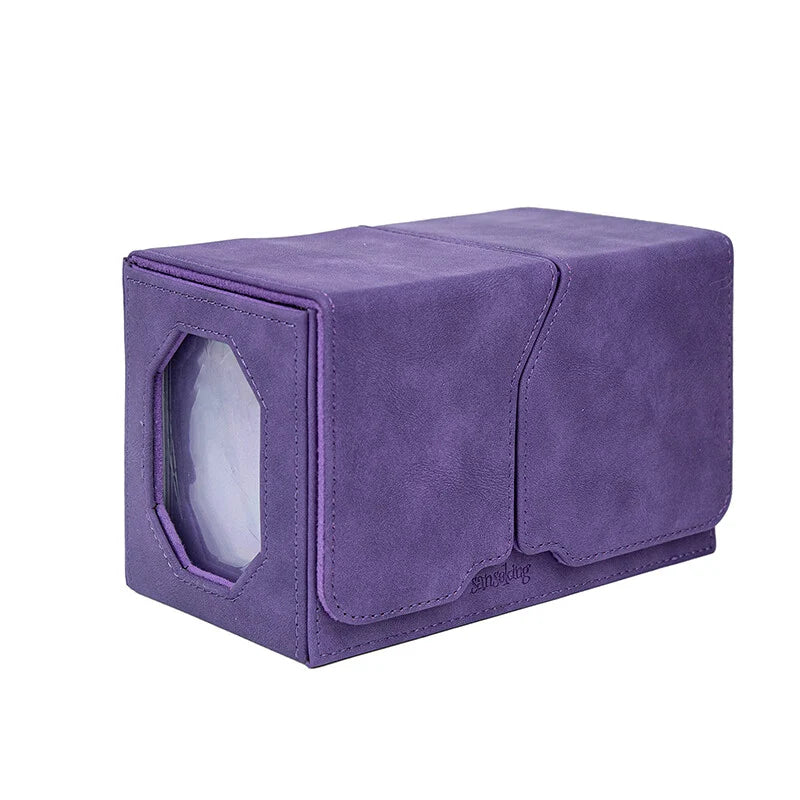 Sanseking - Unparalleled Double Opening Deck Box 160+ Double-Sleeveds - Purple