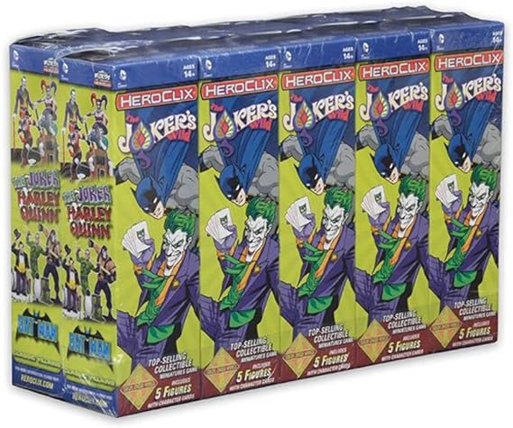 DC Comics HeroClix: The Joker's Wild! Booster Brick