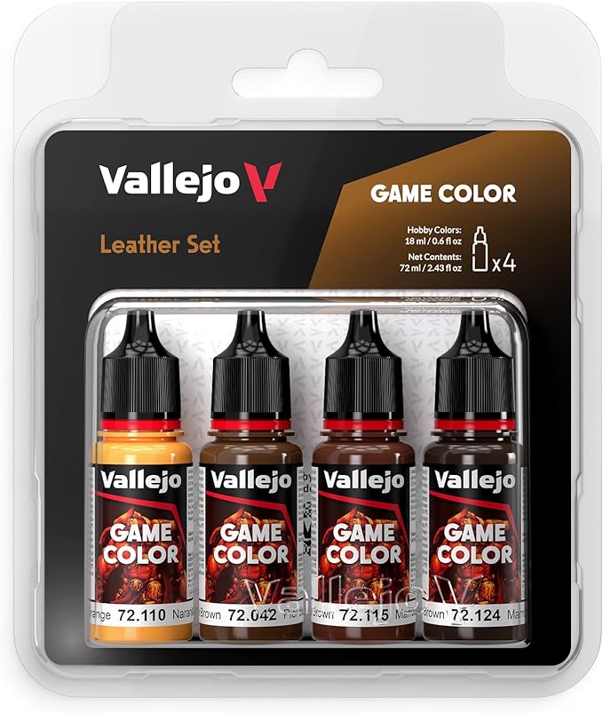 Vallejo - Game Color Paint Set Leather
