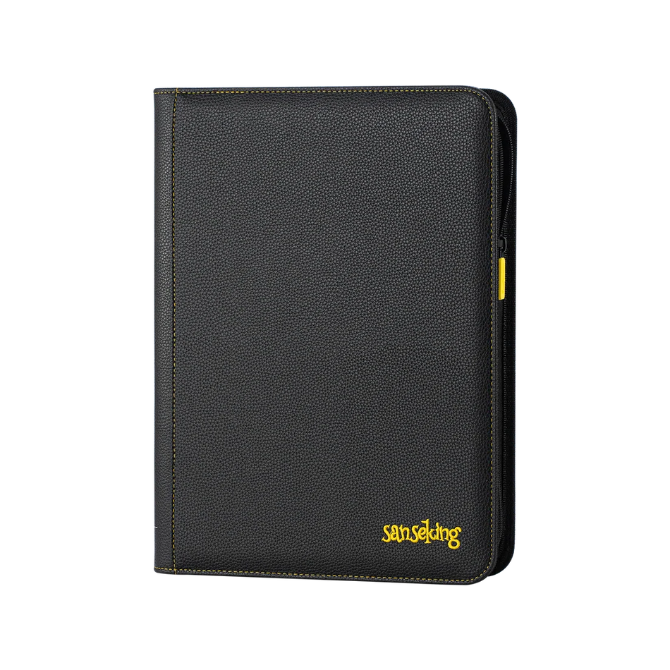Sanseking - 24-Pocket Black Trading Card Binder AXIS-01