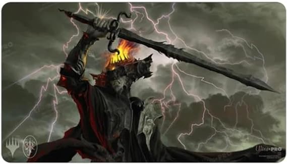 Ultra Pro The Lord of the Rings: Tales of Middle-earth Sauron Standard Gaming Playmat for Magic: The Gathering