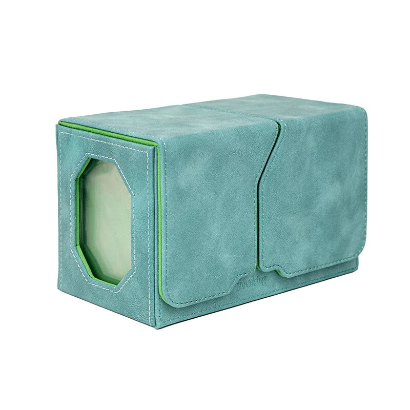 Sanseking - Unparalleled Double Opening Deck Box 160+ Double-Sleeveds - Green