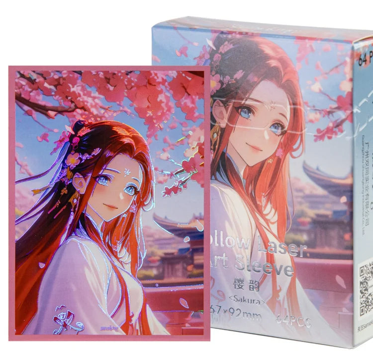 Sanseking - Hollow Laser Art Card Sleeve Series-Sakura