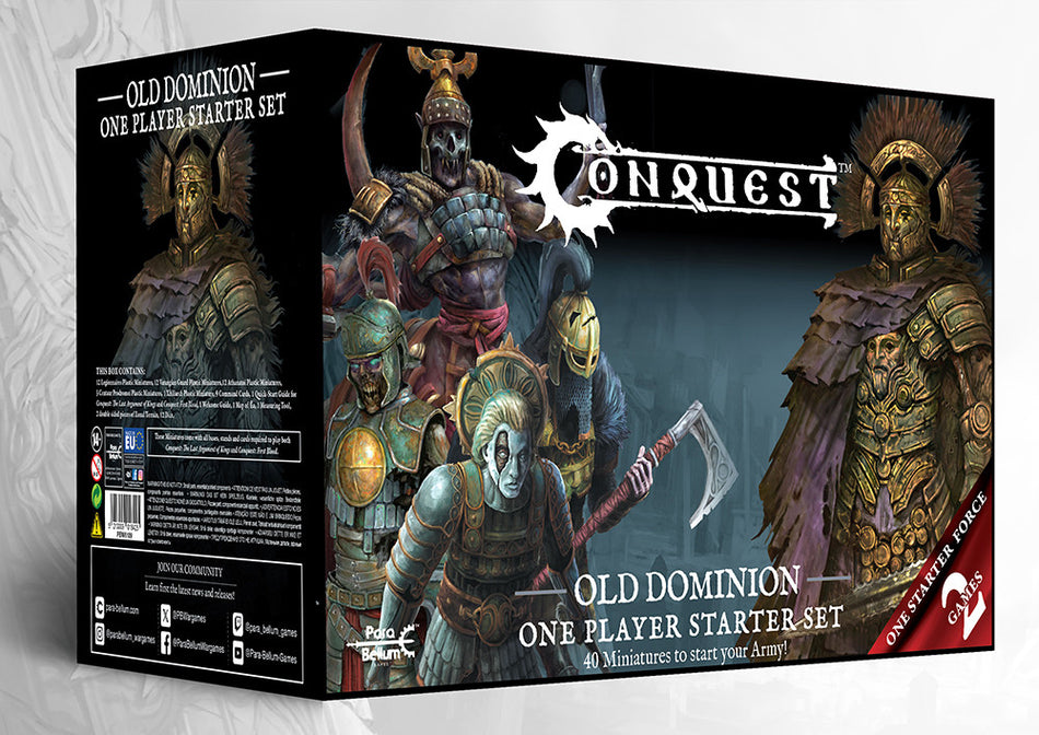 [PRE ORDER] Conquest - Old Dominion - 2025 Supercharged Starter Set