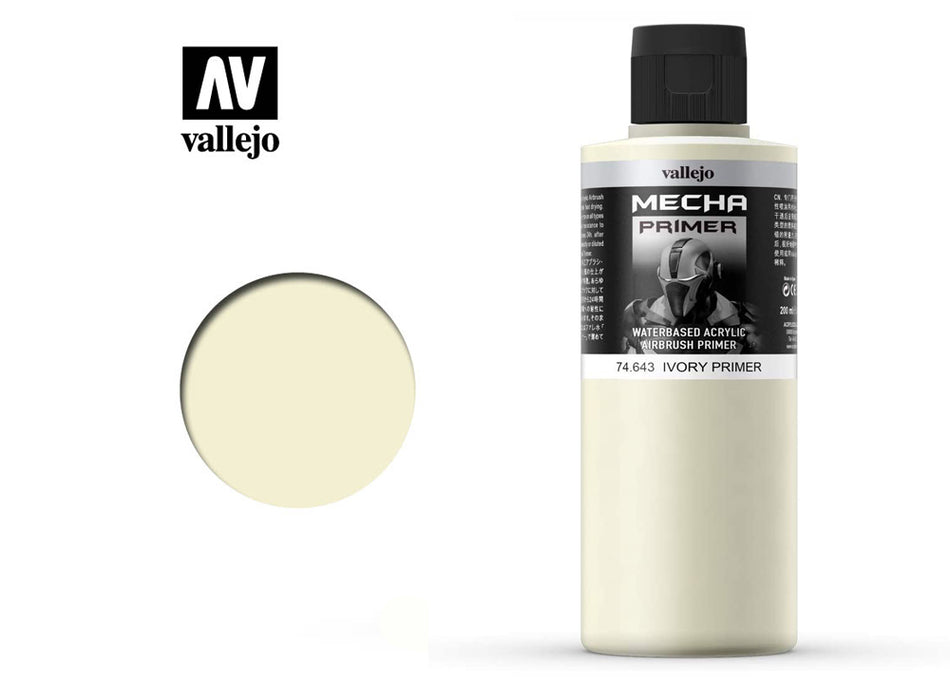 Vallejo - Mecha Color Primer - Ivory 200ml