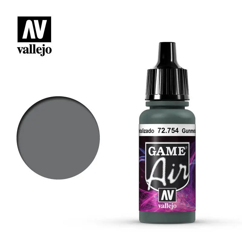 Vallejo - Game Air - Gunmetal 17ml