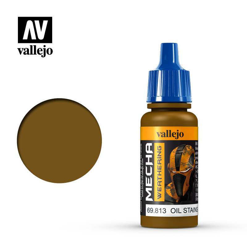 Vallejo - Mecha Color Weathering - Oil Stains (Gloss) 17ml