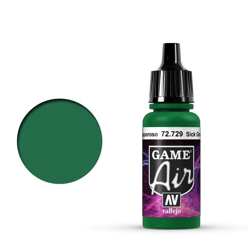 Vallejo - Game Air - Sick Green 17ml