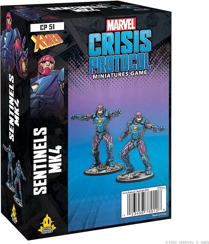 Marvel Crisis Protocol Sentinels MK 4 Character Pack