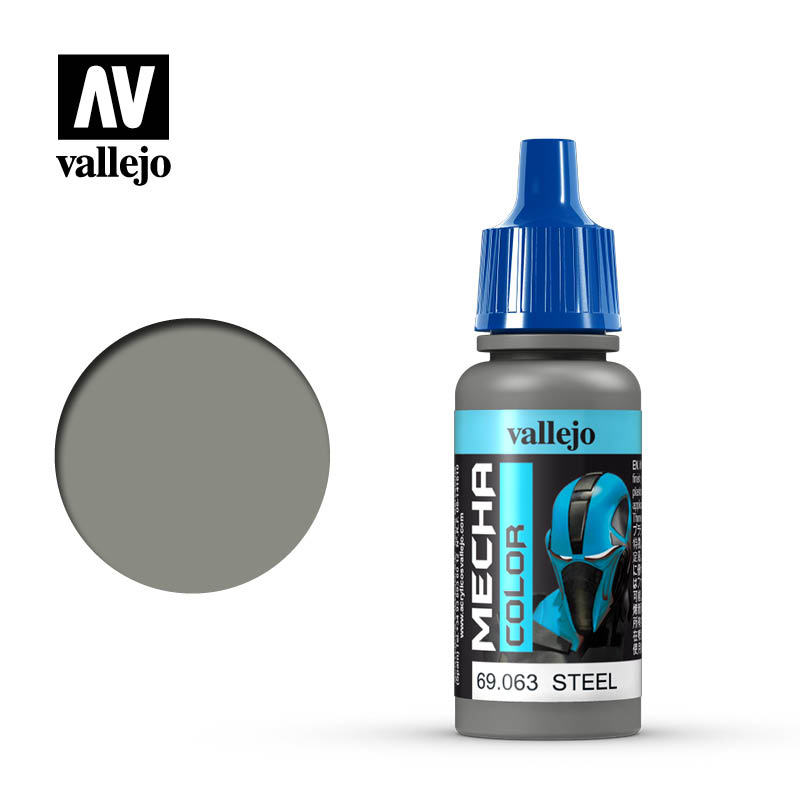 Vallejo - Mecha Color Metallic - Steel 17ml