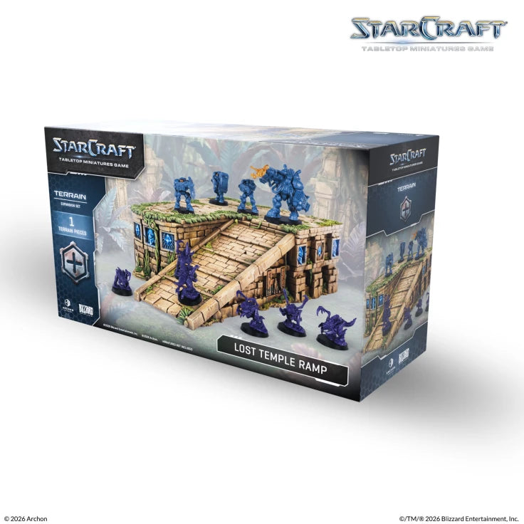 [PRE ORDER] STARCRAFT® LOST TEMPLE RAMP - TERRAIN EXPANSION SET
