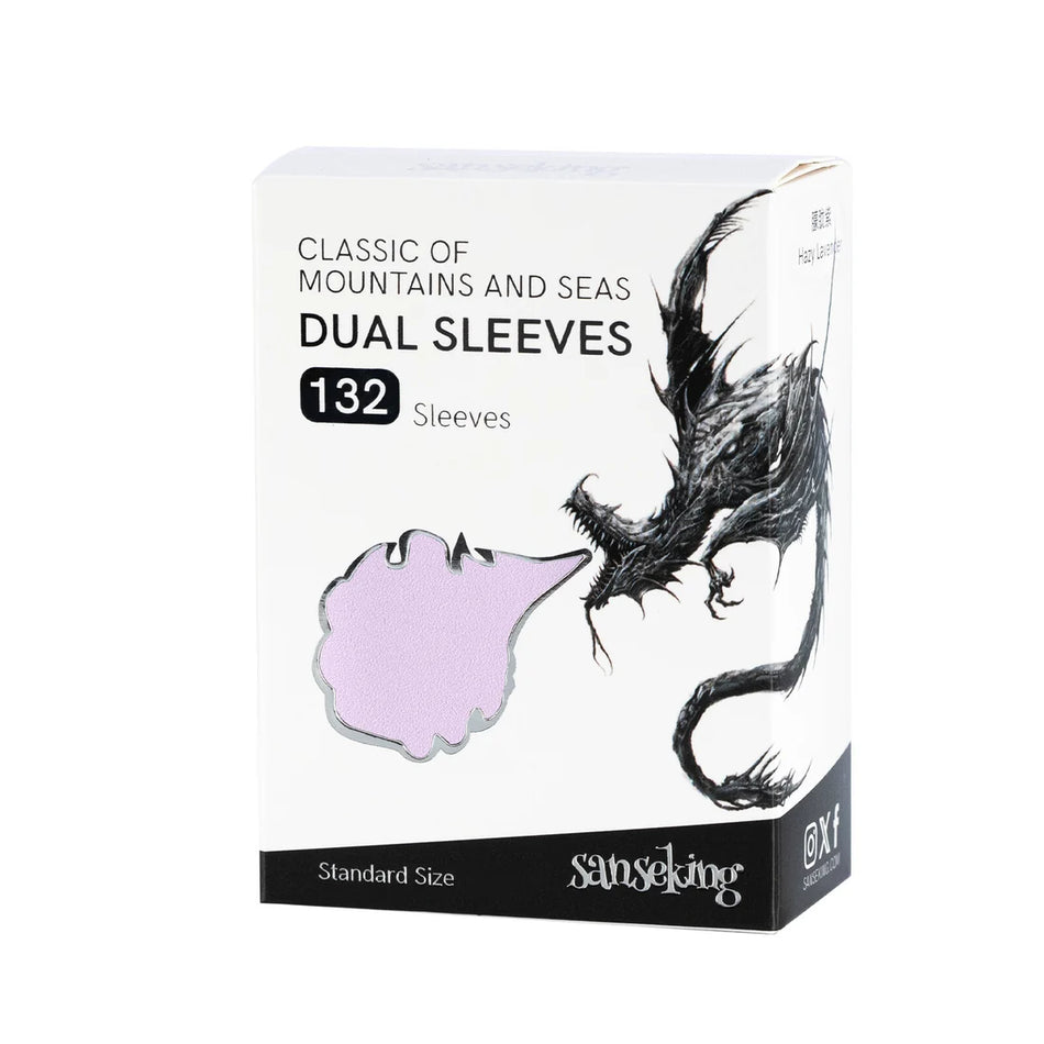 Sanseking - Classic of Mountain and Seas Dual Card Sleeves (132psc) - Hazy Lavander