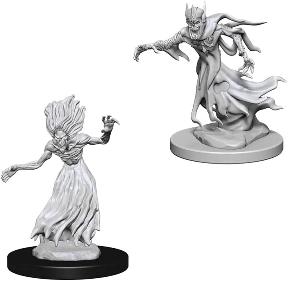 D&D Nolzur's Marvelous Miniatures: Wraith & Specter (Unpaint)