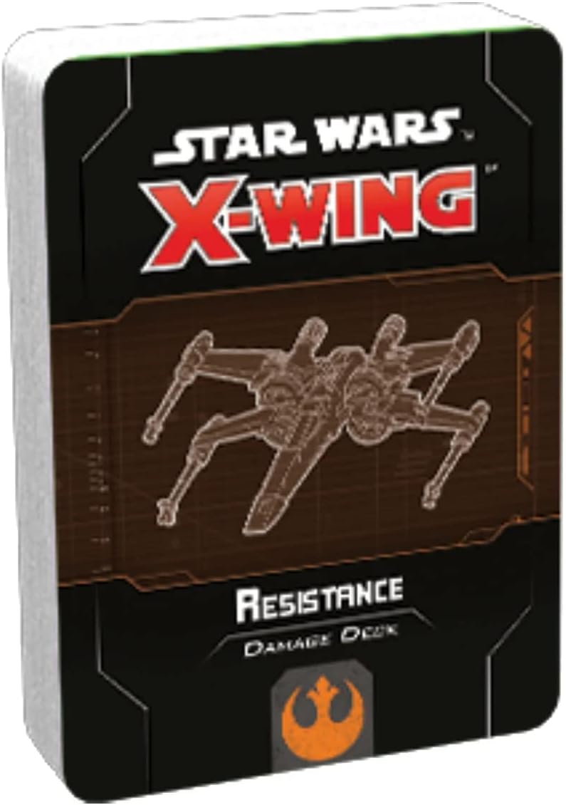 Star Wars X-Wing 2nd Edition Resistance Damage Deck