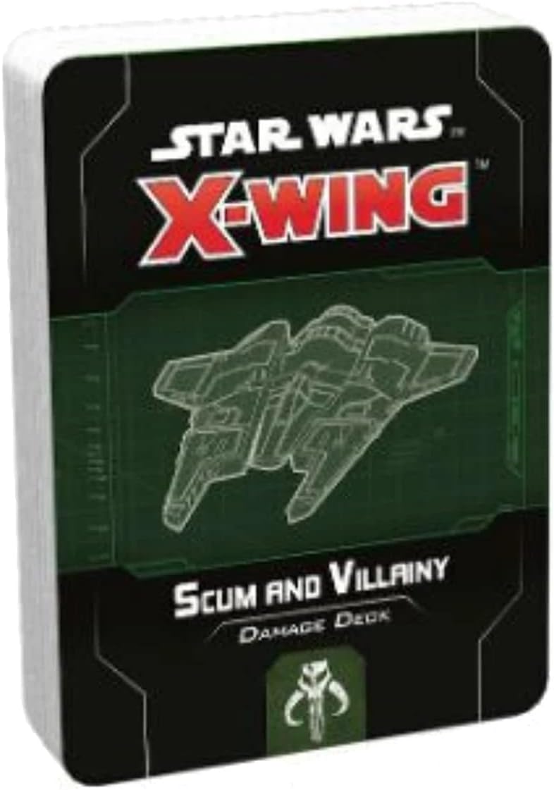 Star Wars X-Wing 2nd Edition Scum And Villiany Damage Deck