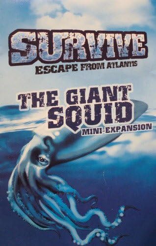 Survive Escape From Atlantis: The Giant Squid Mini Expansion