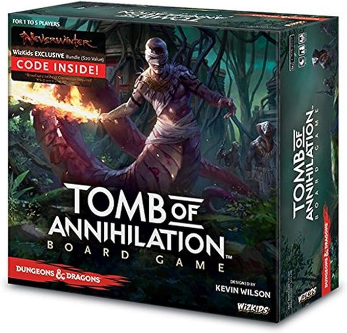 D&D Tomb of Annihilation Board Game Premium Version