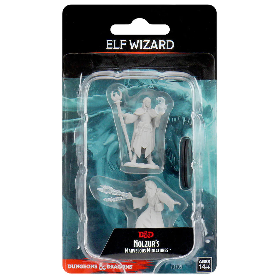 D&D Nolzur's Marvelous Miniatures: Elf Male Wizard (Painted)