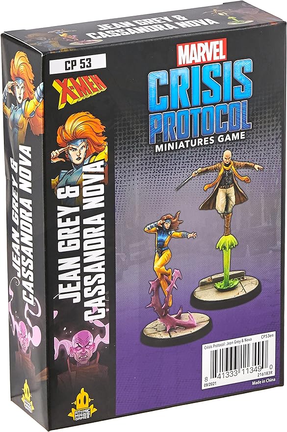 Marvel Crisis Protocol Jean Grey & Cassandra Nova Character Pack