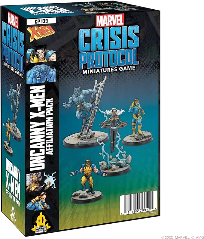 Marvel Crisis Protocol Uncanny X-Men Affiliation Pack