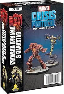 Marvel Crisis Protocol Crimson Dynamo & Darkstar Character Pack