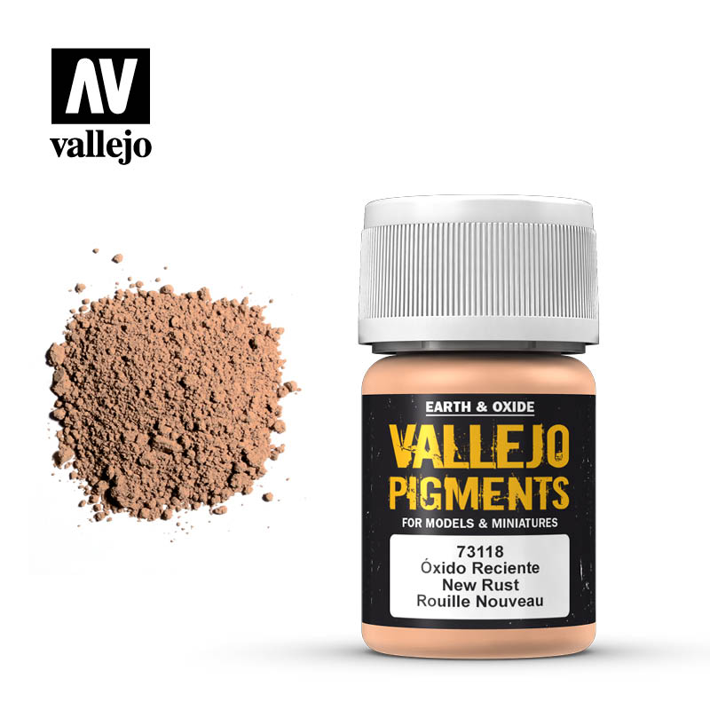 Vallejo - Pigments - New Rust 35ml