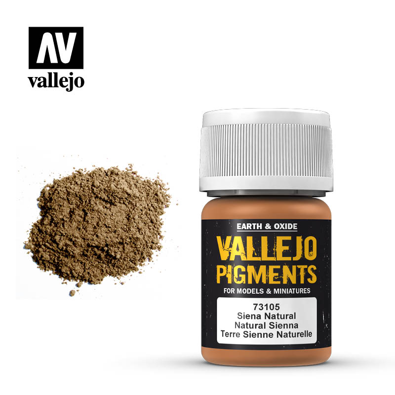 Vallejo - Pigments - Natural Sienna 35ml