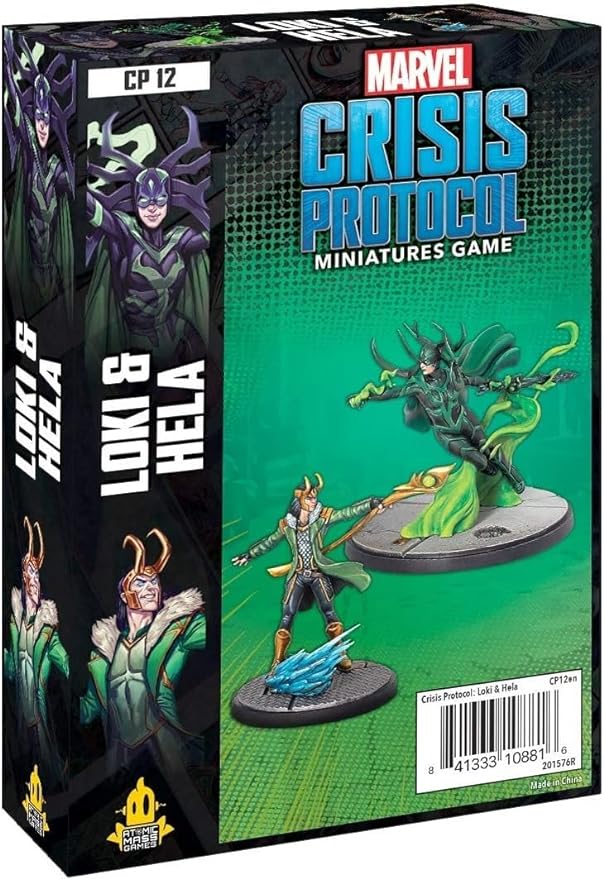 Marvel Crisis Protocol Loki & Hela Character Pack