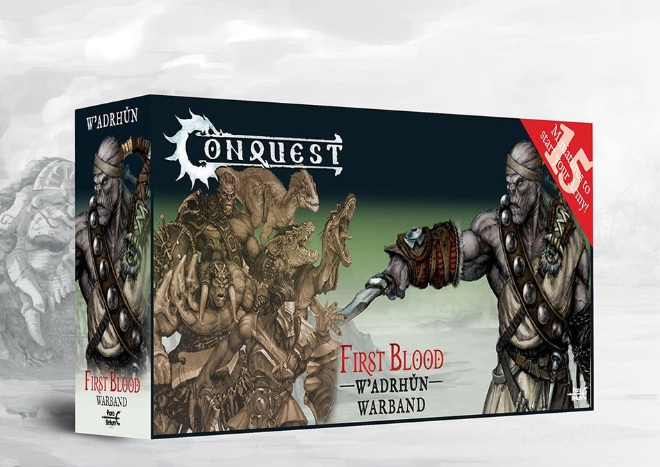 Conquest: W'adrhŭn - First Blood Warband