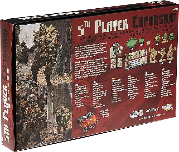 Dnd Blood Rage Blood Rage - 5th Player Expansion – Neutral Grounds Online
