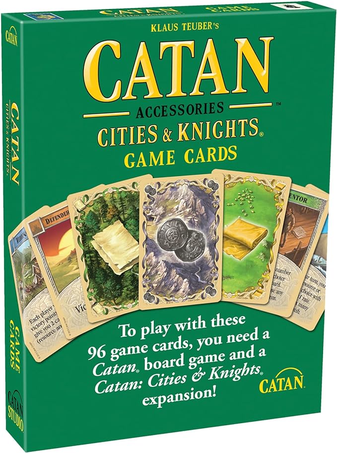 Catan Accessory Cities & Knights Cards