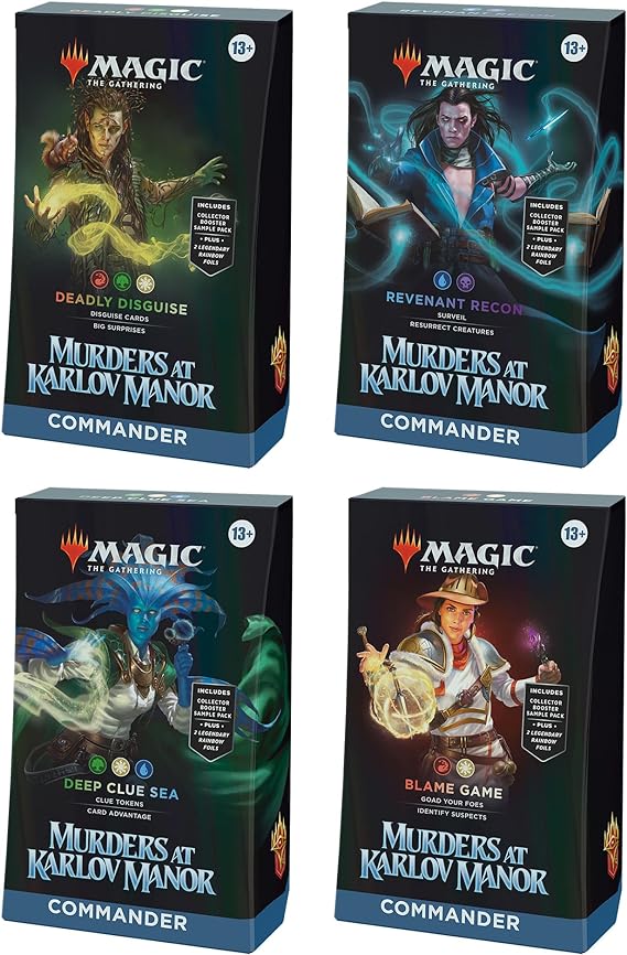 Magic: The Gathering - Murders at Karlov Manor Commander Decks (set of 4) [EN]