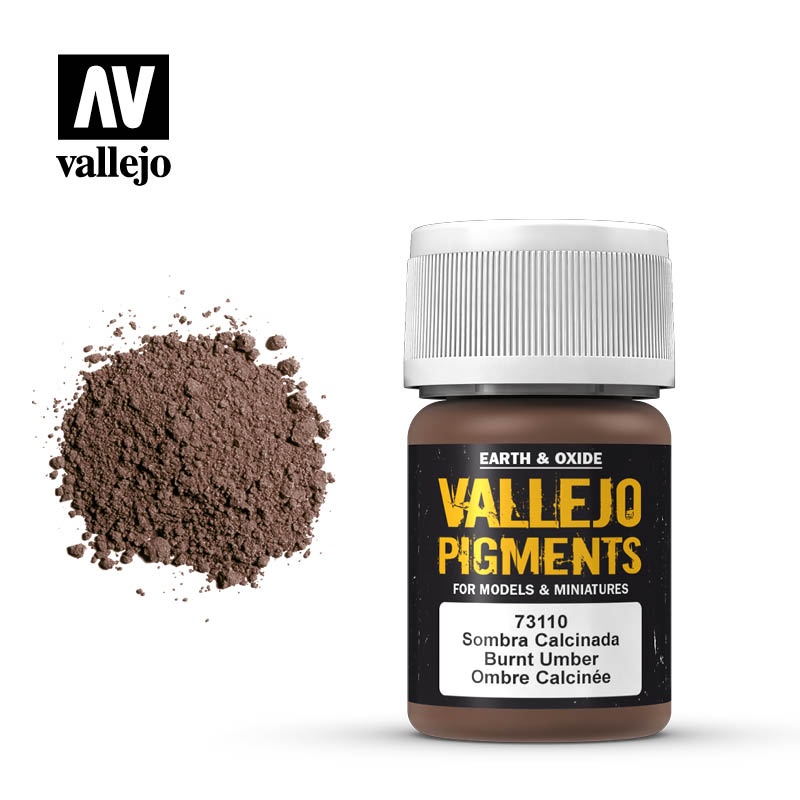 Vallejo - Pigments - Burnt Umber 35ml