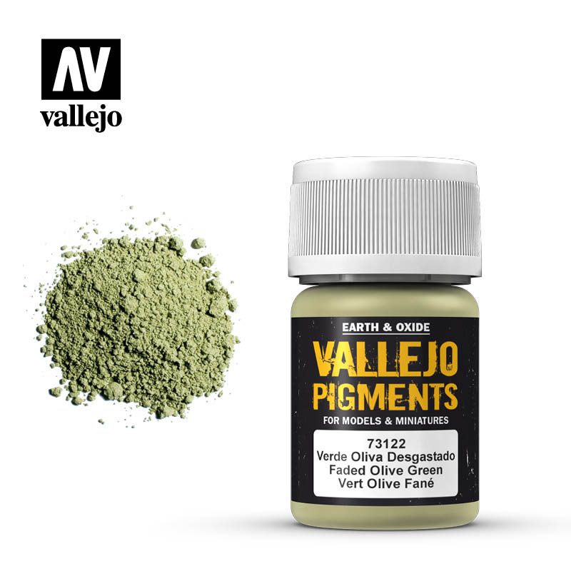 Vallejo - Pigments - Faded Olive Green 35ml