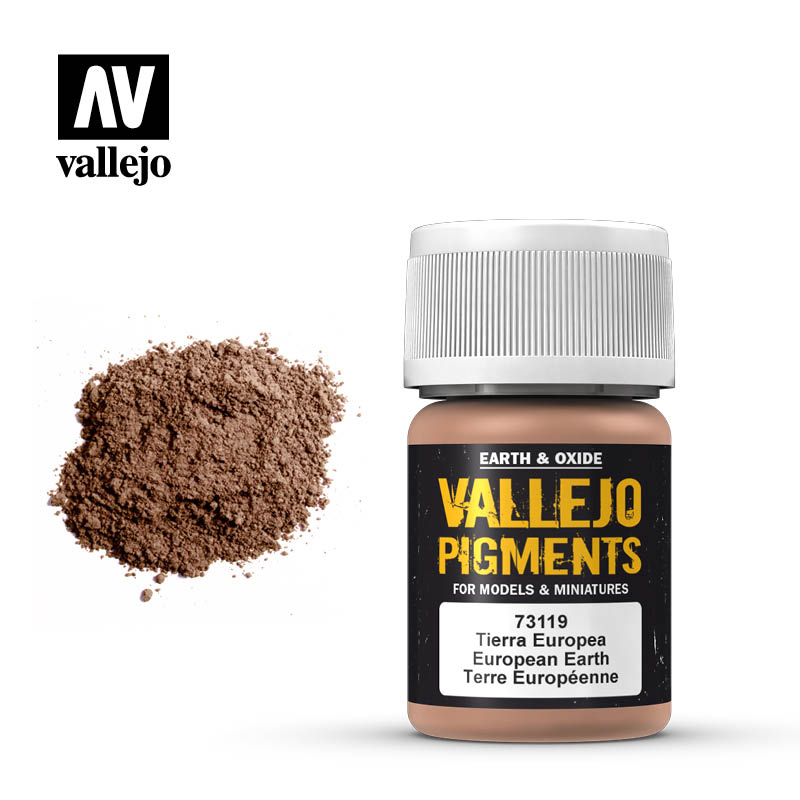 Vallejo - Pigments - European Earth 35ml